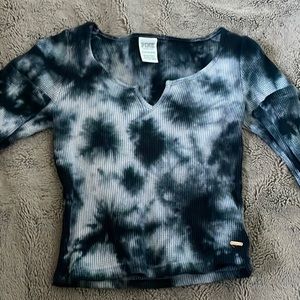 Victoria secret blue and purple long sleeve. size xs